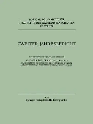 Cover of Zweiter Jahresbericht