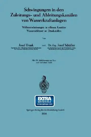 Cover of Schwingungen in Den Zuleitungs- Und Ableitungskanälen Von Wasserkraftanlagen