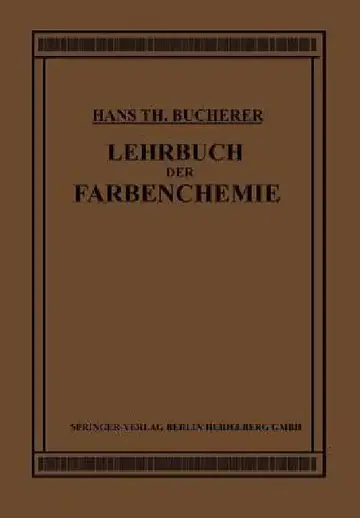 Cover of Lehrbuch Der Farbenchemie