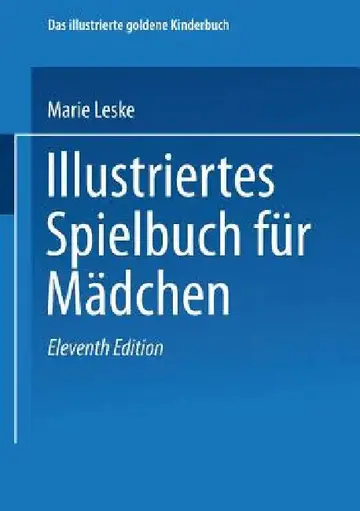 Cover of Illustriertes Spielbuch Für Mädchen