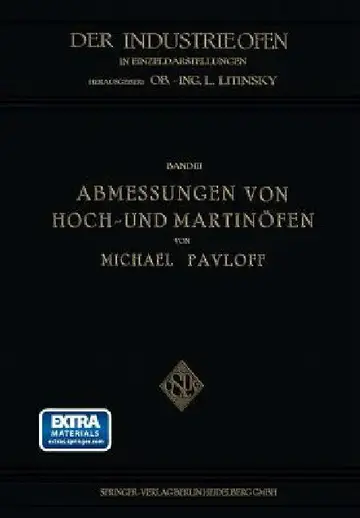 Cover of Abmessungen Von Hoch- Und Martinöfen