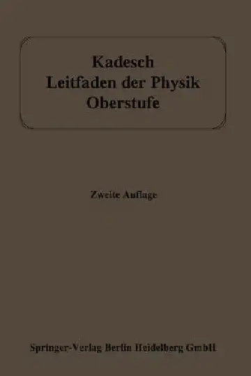 Cover of Leitfaden Der Physik