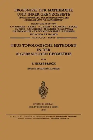 Cover of Neue Topologische Methoden in Der Algebraischen Geometrie