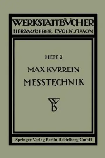 Cover of Meßtechnik