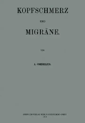 Cover of Kopfschmerz Und Migräne
