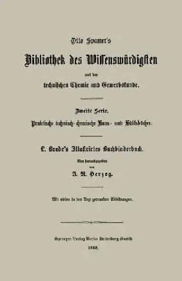 Cover of Illustrirtes Buchbinderbuch