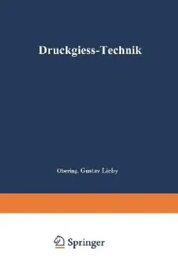 Cover of Druckgieß-Technik