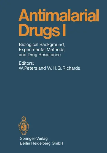 Cover of Antimalarial Drugs I