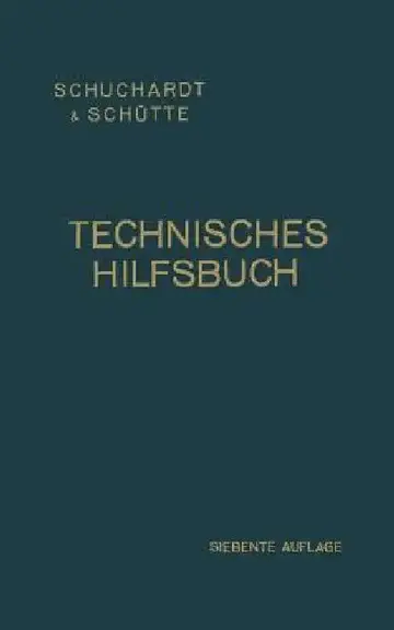 Cover of Technisches Hilfsbuch