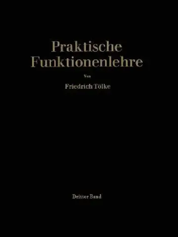 Cover of Praktische Funktionenlehre