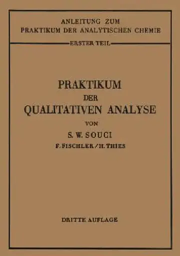 Cover of Praktikum Der Qualitativen Analyse