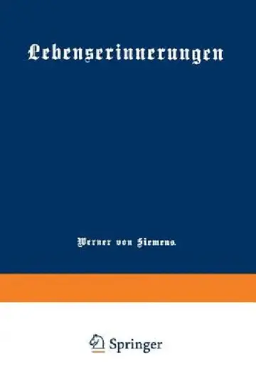 Cover of Lebenserinnerungen