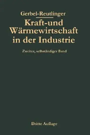 Cover of Kraft- Und Wärmewirtschaft in Der Industrie