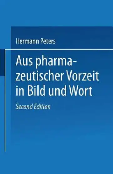 Cover of Aus Pharmazeutischer Vorzeit in Bild Und Wort