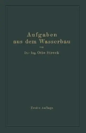 Cover of Aufgaben Aus Dem Wasserbau