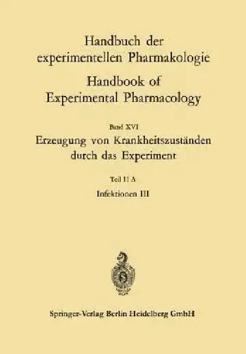 Cover of Erzeugung Von Krankheitszuständen Durch Das Experiment