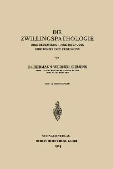 Cover of Die Zwillingspathologie