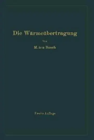 Cover of Die Wärmeübertragung