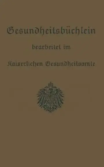 Cover of Gesundheitsbüchlein