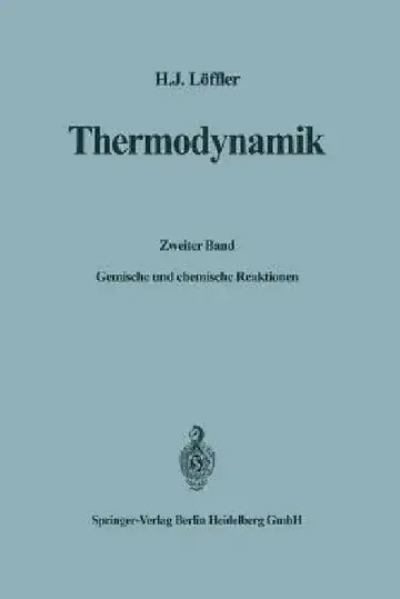 Cover of Thermodynamik