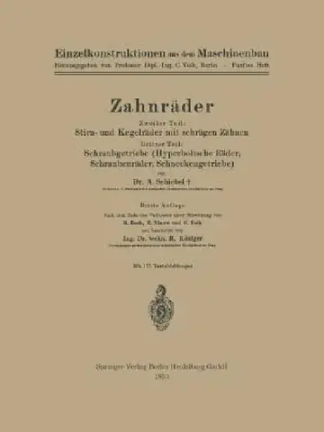 Cover of Zahnräder