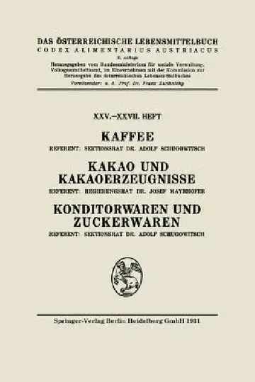 Cover of Kaffee
