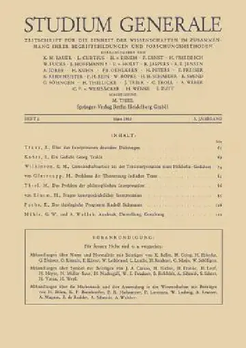Cover of Studium Generale