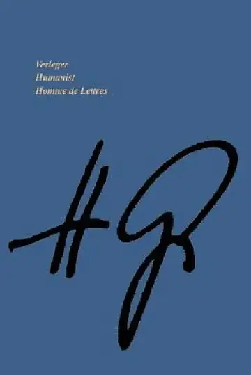 Cover of Verleger - Humanist Homme de Lettres