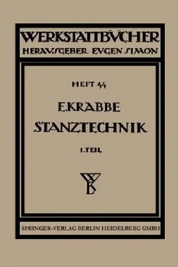 Cover of Stanztechnik