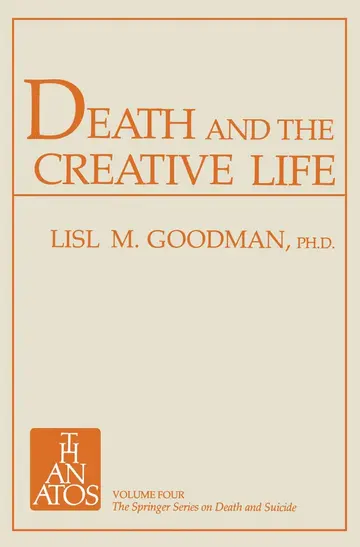 Cover of Death and the Creative Life