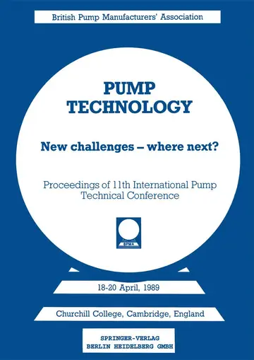 Cover of Pump Technology