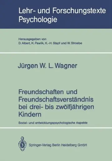 Cover of Freundschaften Und Freundschaftsverständnis Bei Drei- Bis Zwölfjährigen Kindern