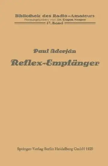 Cover of Reflex-Empfänger
