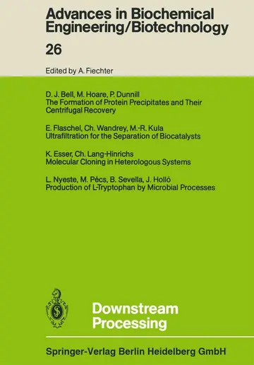 Cover of Downstream Processing