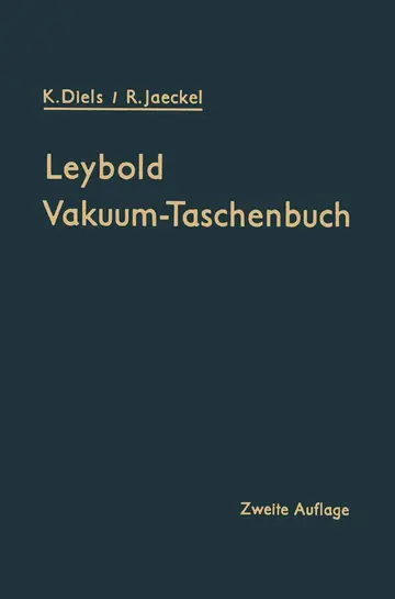 Cover of Leybold Vakuum-Taschenbuch