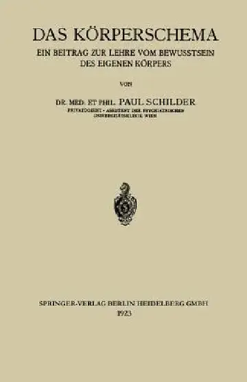 Cover of Das Körperschema