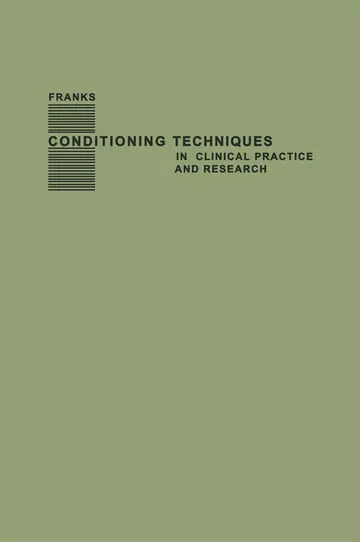 Cover of Conditioning Techniques in Clinical Practice and Research