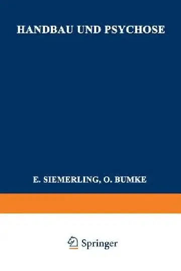 Cover of Handbau Und Psychose