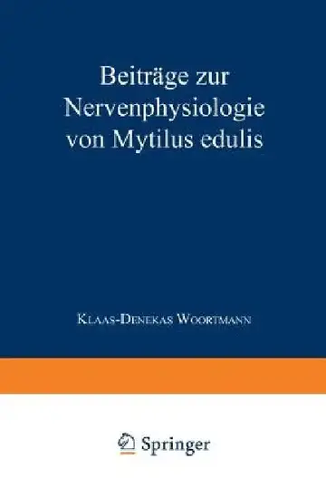 Cover of Beiträge Zur Nervenphysiologie Von Mytilus Edulis