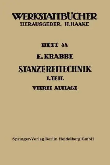 Cover of Stanzereitechnik