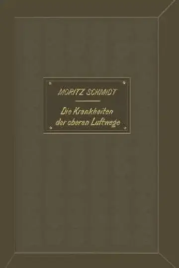 Cover of Die Krankheiten Der Oberen Luftwege