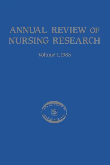Cover of Annual Review of Nursing Research