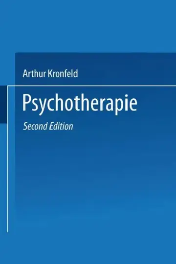 Cover of Psychotherapie