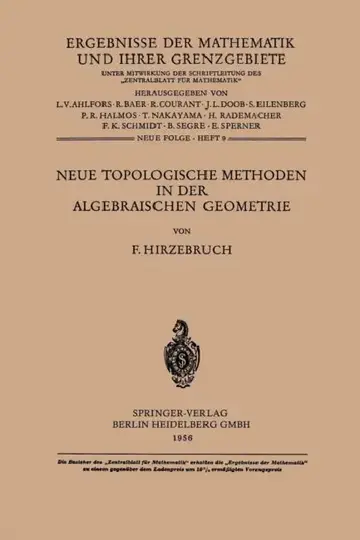 Cover of Neue Topologische Methoden in Der Algebraischen Geometrie