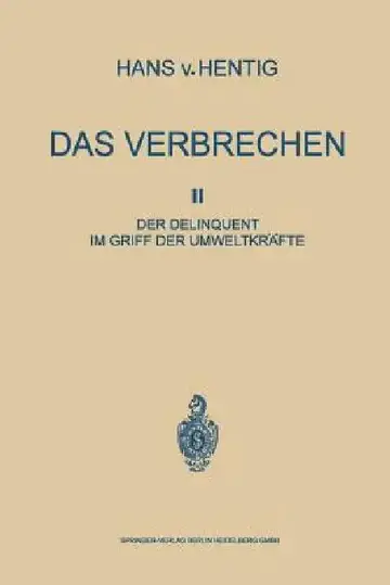 Cover of Das Verbrechen II