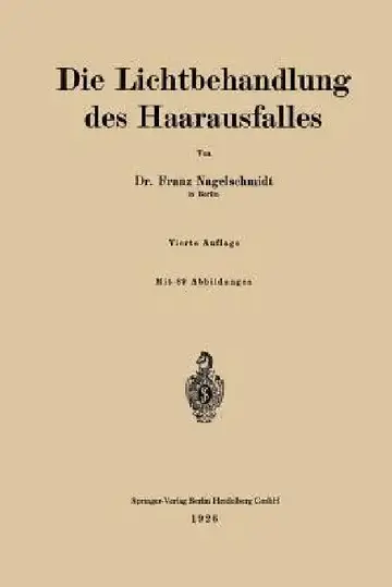 Cover of Die Lichtbehandlung Des Haarausfalles