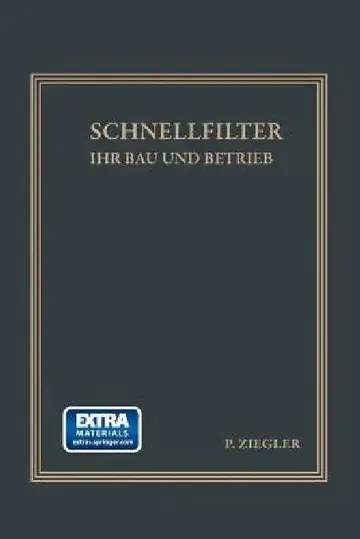 Cover of Schnellfilter Ihr Bau Und Betrieb