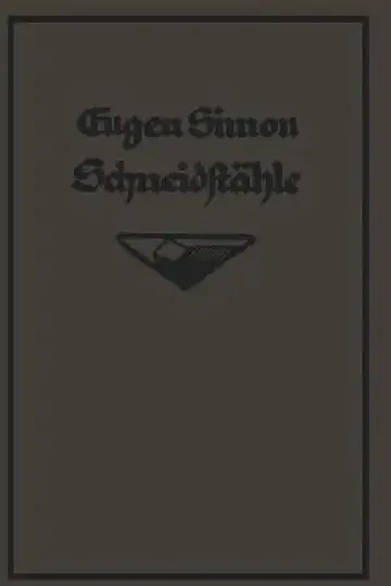 Cover of Die Schneidstähle