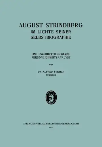 Cover of August Strindberg Im Lichte Seiner Selbstbiographie