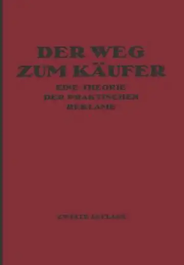 Cover of Der Weg Zum Käufer
